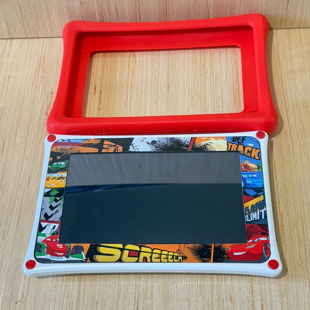 Disney Special Edition Cars Nabi 2 7" Tablet Red NABI2-NV7A “UNTESTED”No Charger
